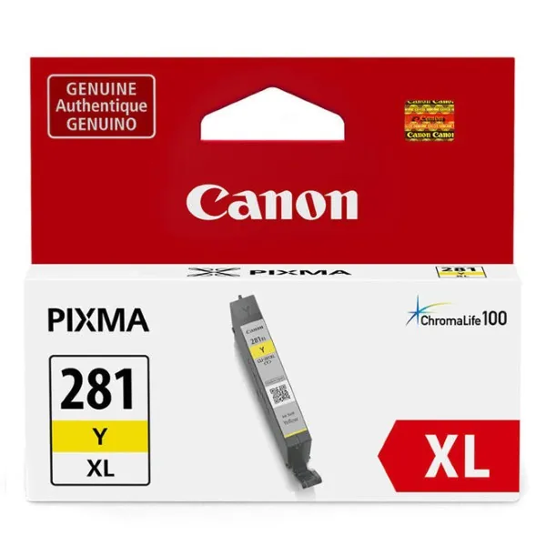 Original Canon CLI-281XL / 2036C001 Yellow High Yield Ink