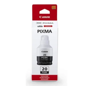 Original Canon GI-20 / 3383C001 Pigment Black Ink Bottle