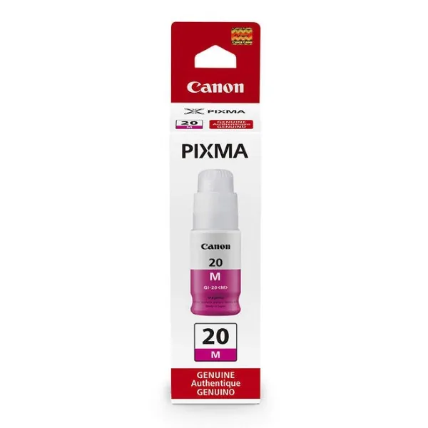 Original Canon GI-20 / 3395C001 Magenta Ink Bottle