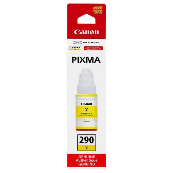Original Canon GI-290Y / 1598C001 Yellow High Yield MegaTank Ink Bottle