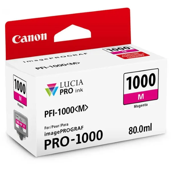 Original Canon PFI-1000M / 0548C002 Magenta Ink Cartridge