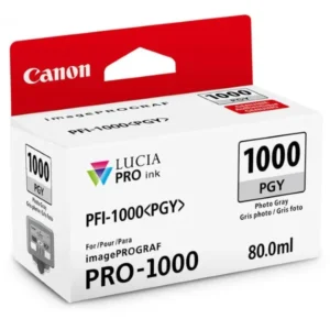 Original Canon PFI-1000PG / 0553C002 Photo Gray Ink Cartridge