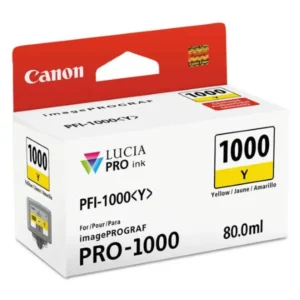 Original Canon PFI-1000Y / 0549C002 Yellow Ink Cartridge