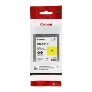 Original Canon PFI-101Y / 0886B001AA Yellow Ink Cartridge