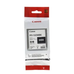 Original Canon PFI-102MBK / 0894B001 Matte Black Ink