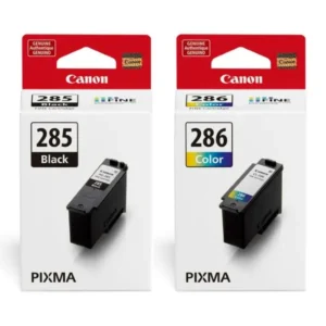 Original Canon PG-285 / CL-286 / 6197C001 / 6217C001 Black & Color Ink Cartridge Combo