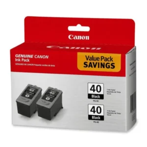 Original Canon PG40 Black Ink 2 Packs