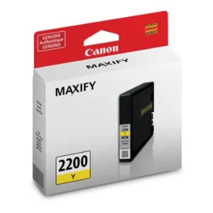 Original Canon PGI-2200Y / 9306B001 Yellow Ink Cartridge