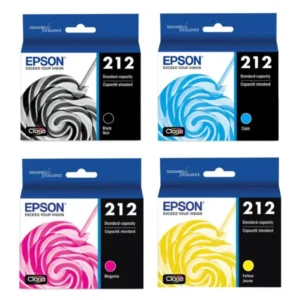 Original Epson 212 / T212 BK/C/M/Y Ink Combo