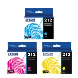 Original Epson 212 / T212520 C/M/Y Ink Combo