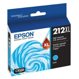 Original Epson 212XL / T212XL220-S Cyan High Yield Ink