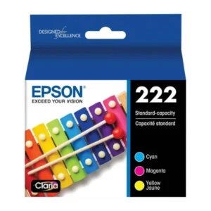 Original Epson 222 / T222520-S C/M/Y Ink Combo
