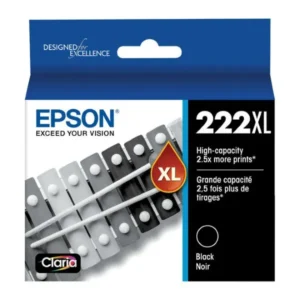 Original Epson 222XL / T222XL120-S Black High Yield Ink