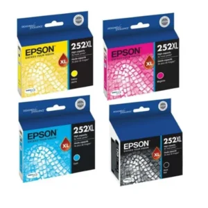 Original Epson 252XL / T252XL BK/C/M/Y High Yield Ink Combo