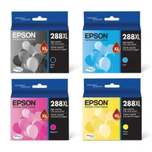Original Epson 288XL / T288XL-S BK/C/M/Y High Yield Ink Combo
