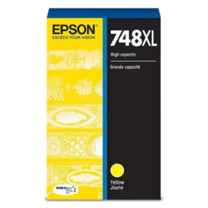 Original Epson 748XL / T748XL420 Yellow High Yield Ink