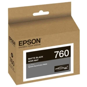 Original Epson 760 / T760820 Matte Black Ink