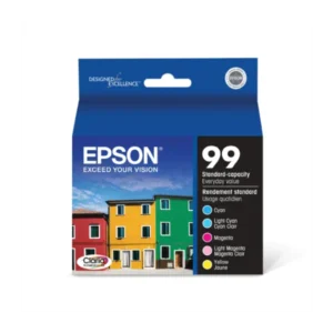 Original Epson 99 / T099920 C/M/Y/LC/LM Ink Combo