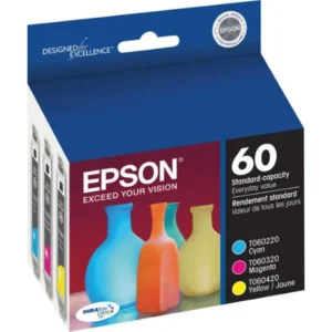 Original Epson T060520 C/M/Y Ink Combo