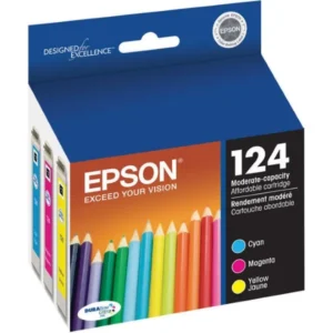 Original Epson T124520 C/M/Y Ink Combo