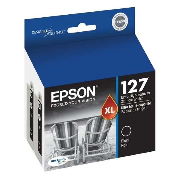 Original Epson T127120-D2 Black Extra High Yield Ink