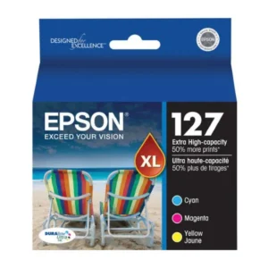 Original Epson T127520 C/M/Y Extra High Yield Ink Combo