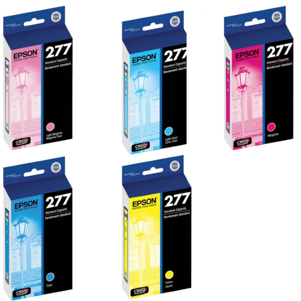 Original Epson T277920 C/M/Y/LC/LM Ink Combo