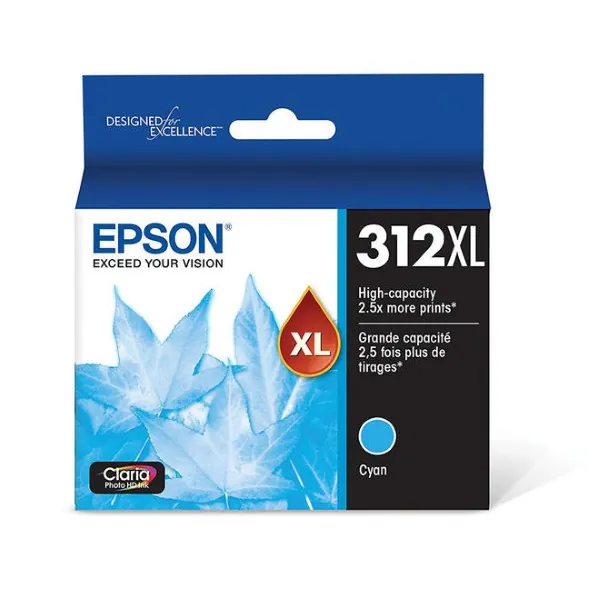 Original Epson T312XL220 Cyan High Yield Ink