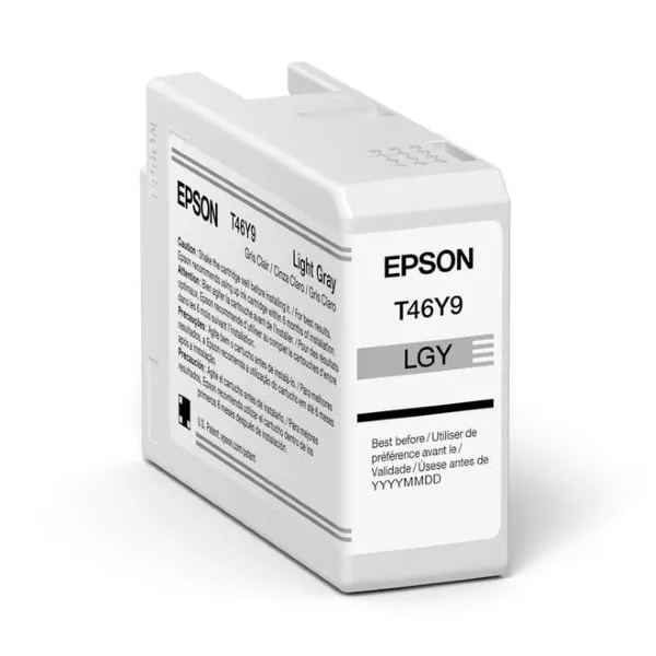 Original Epson T46Y / T46Y900 Light Gray Ink