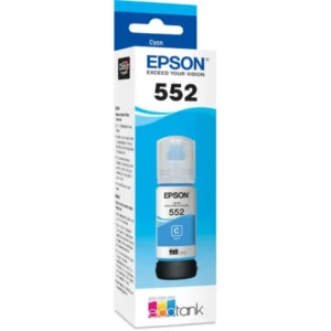 Original Epson T552 / T552220-S Cyan High Yield EcoTank Ink Bottle