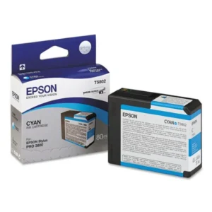 Original Epson T580200 / Stylus Pro 3800 Cyan UltraChrome Ink