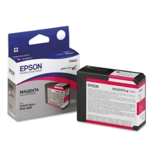 Original Epson T580300 / Stylus Pro 3800 Magenta UltraChrome Ink