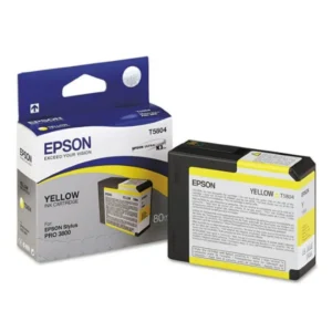 Original Epson T580400 / Stylus Pro 3800 Yellow UltraChrome Ink