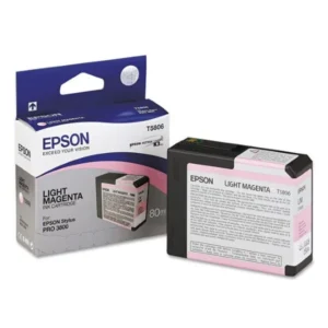 Original Epson T580600 / Stylus Pro 3800 Light Magenta UltraChrome Ink