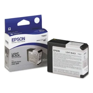 Original Epson T580700 / Stylus Pro 3800 Light Black UltraChrome Ink