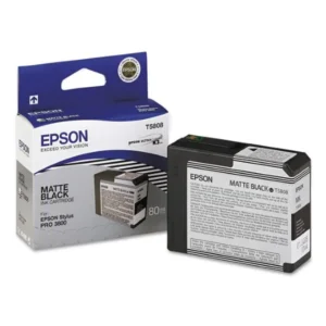 Original Epson T580800 / Stylus Pro 3800 Matte Black UltraChrome Ink