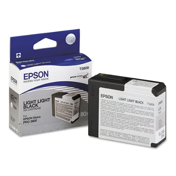 Original Epson T580900 / Stylus Pro 3800 Light Black UltraChrome Ink
