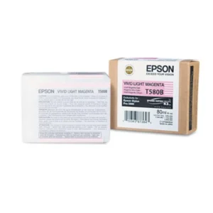 Original Epson T580B00 K3 Vivid Light Magenta UltraChrome Ink