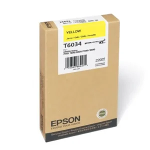 Original Epson T603400 Yellow Ink