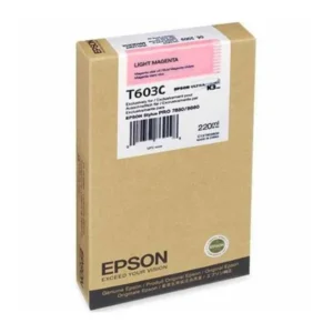 Original Epson T603C00 Light Magenta Ink