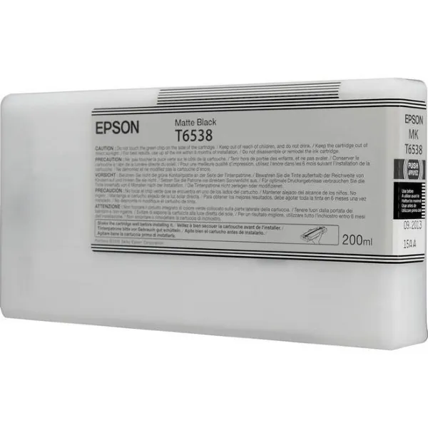Original Epson T653800 Matte Black Ink