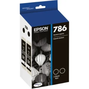 Original Epson T786120-D2 Black Ink 2 Packs