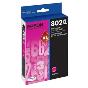 Original Epson T802XL / T802XL320 Magenta Ink