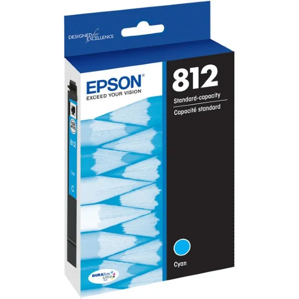 Original Epson T812 / T812220-S Cyan Ink