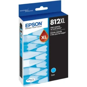 Original Epson T812XL / T812XL220-S Cyan High Yield Ink