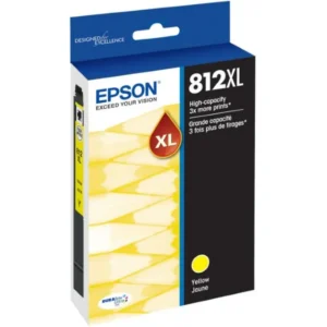 Original Epson T812XL / T812XL420-S Yellow High Yield Ink