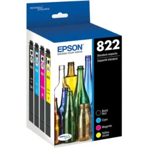 Original Epson T822 / T822120-BCS BK/C/M/Y Ink Combo