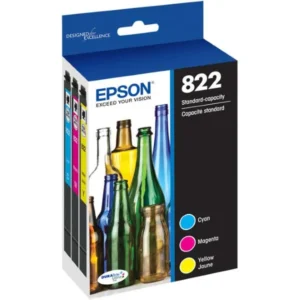 Original Epson T822 / T822520-S C/M/Y Ink Combo
