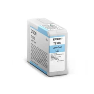 Original Epson T850 / T850500 Light Cyan UltraChrome Ink