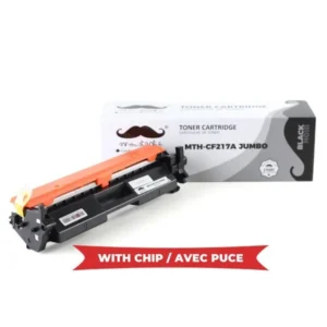 Moustache Compatible HP 17A CF217A Black Jumbo High Yield Toner Cartridge w/Chip